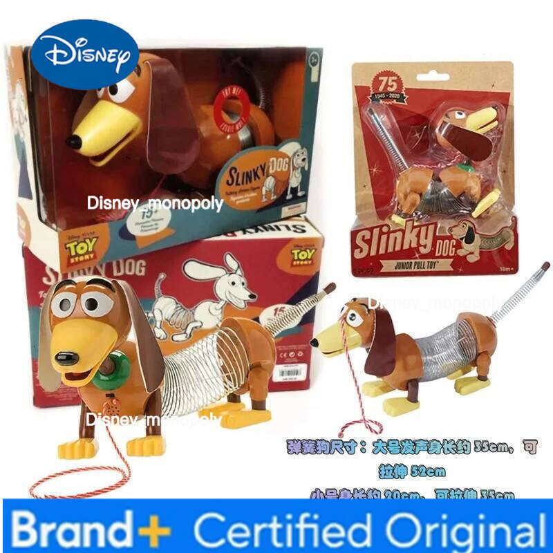 Disney Toy Story Slinky Dog Action Figure Cartoon Anime Peripheral Model Gift High Quality Pvc Collectible Ornament H260105 H260105