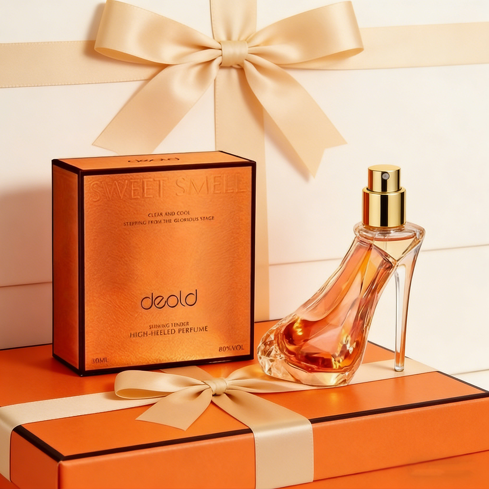 Orange High Heel 30ml Women's EDT, Woody-Citrus Scent (Orange/Lemon/Amber), Premium Gift for Ladies
