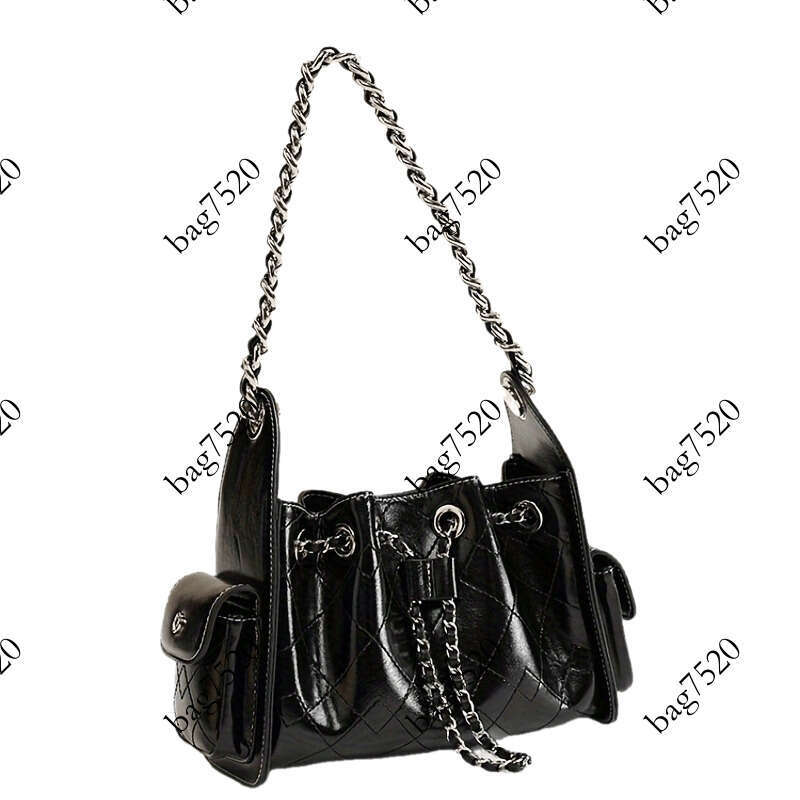 Baonanfeng Chen. Improved Version Quilted Chain Drawstring for Women Fashionable Single Shoulder Crossbody Bag Pingshuo