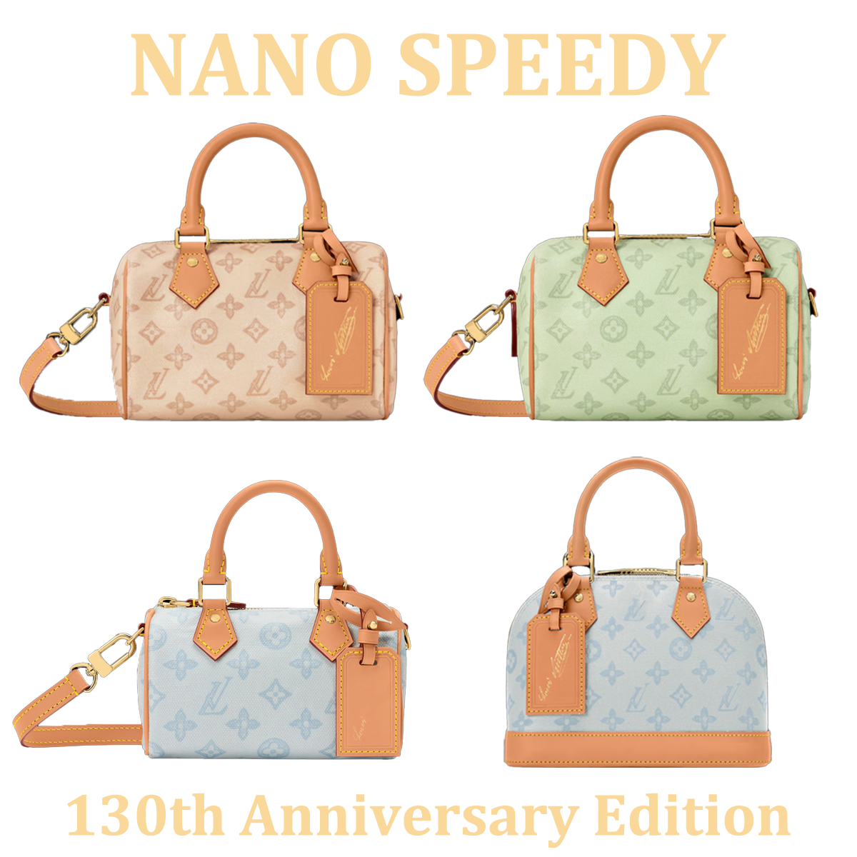 2026 Designer Bag Shoulder Bag Canvas Pillow bag Women's Luxury Bag handbag Purse Novel Crossbody bag M28323 Fashion Shell bag Tote Bag 130th Anniversary Edition 10A