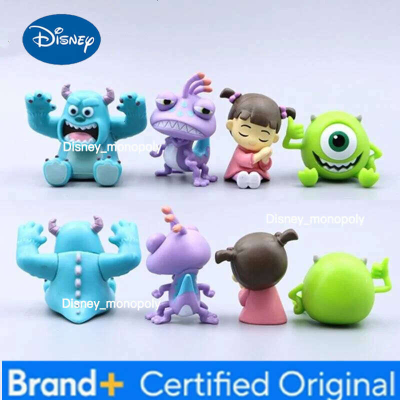 Disney Q Version Anime Figures Cartoon Toy Story Woody Alien Monsters University James P. Sullivan Model Toys Children Christmas Gift H260105