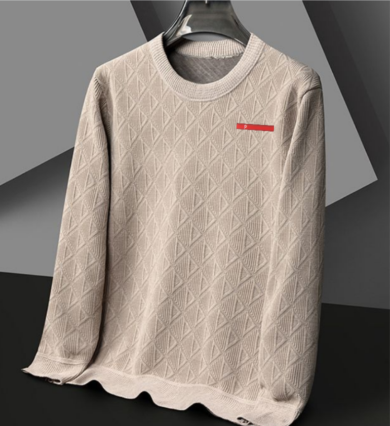 Men's Sweaters Herren pullover Mens Sweaters hohe qualitt langarm pullover einfache solide oansatz beilufige gestrickte pullover sportbeklei