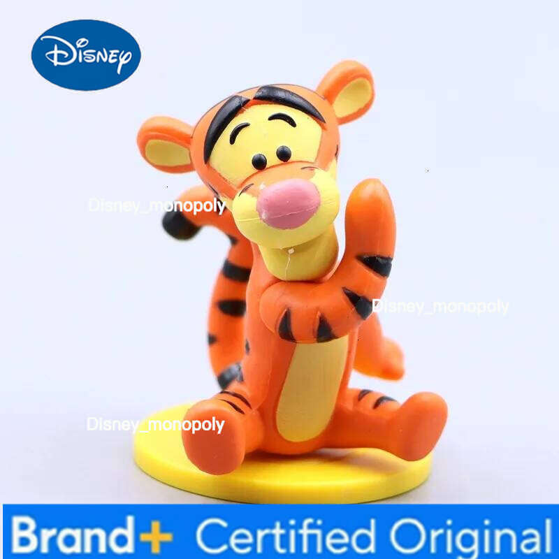 Disney 4pcs/Set Kawaii Winnie The Pooh Piglet Tigger Eeyore Anime Action Figures Toy Cartoon Collection Doll Model For Kids Gift H260105 H260105