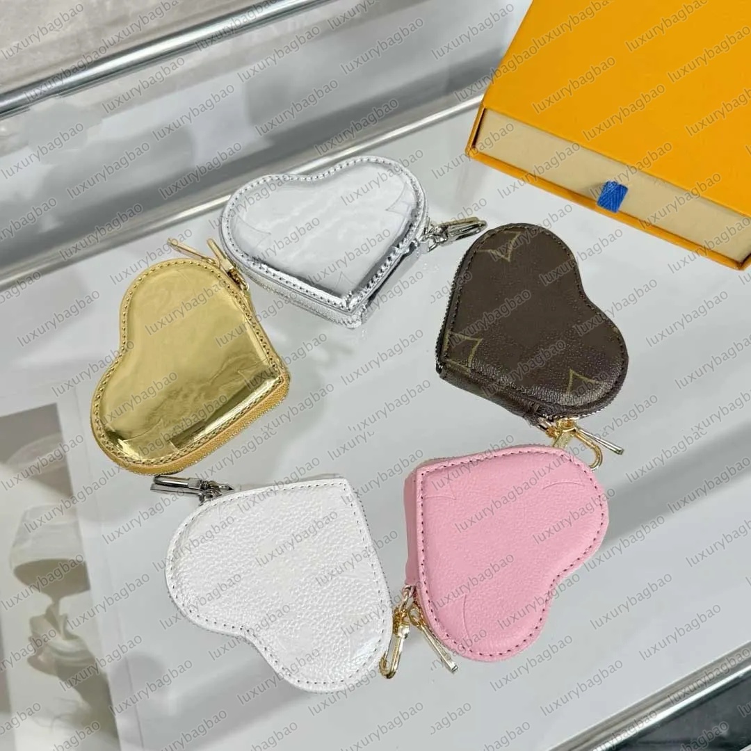 Womens Luxurys Designers Mini Coin Wallet Bag Pendant Can Hold Earphones Pocket Money Keys And Other Small Items With Packaging Box