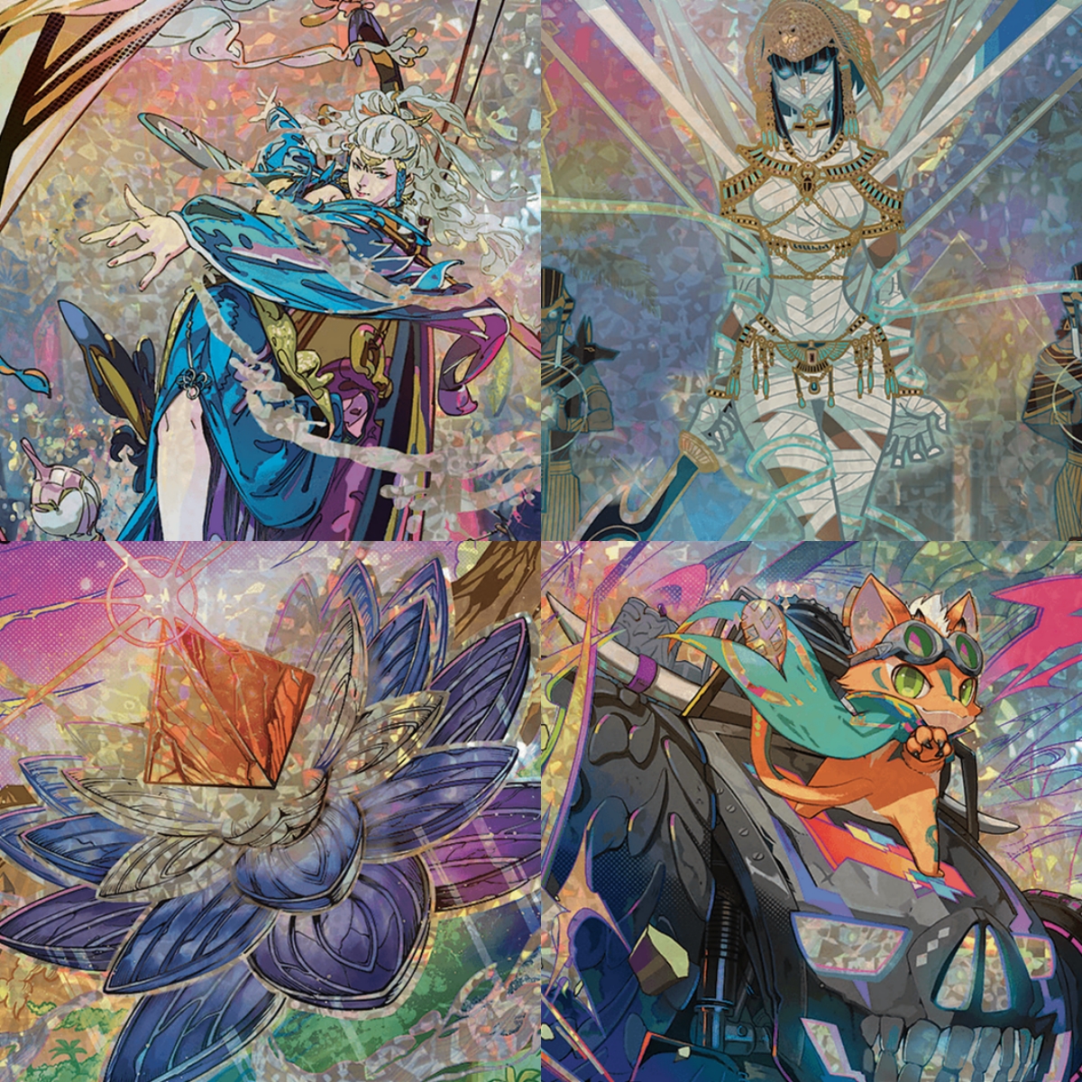 EDH Homemade Test Proxy Cards - FRACTURE Foil - DF1 Series