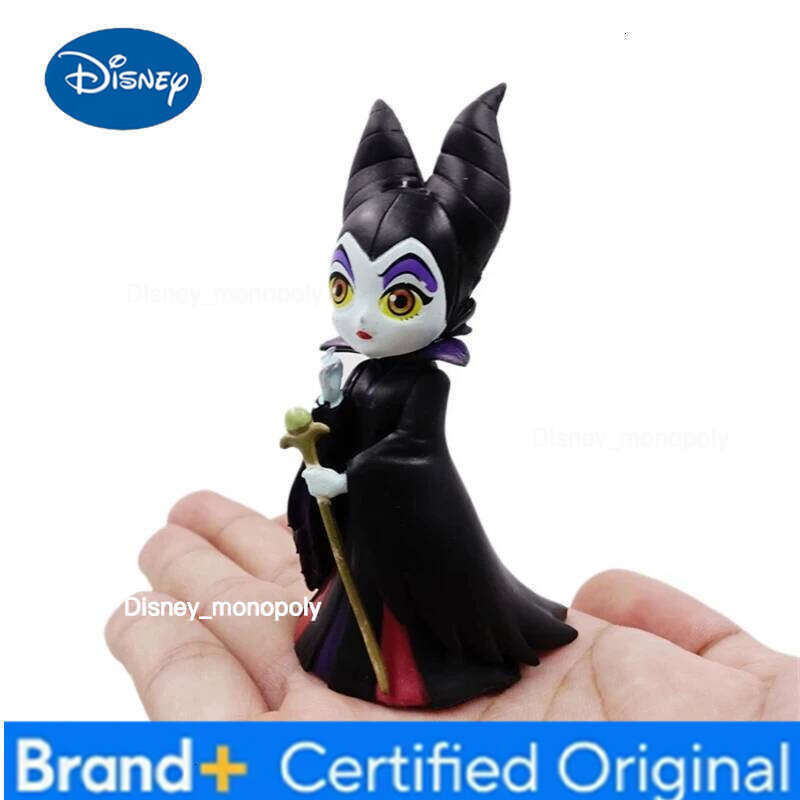 Disney 3pcs/set Q posket Petit Villains Maleficent Vinyl Action Figure Collection Model Doll Toys for Children Christmas Gift H260105 H260105