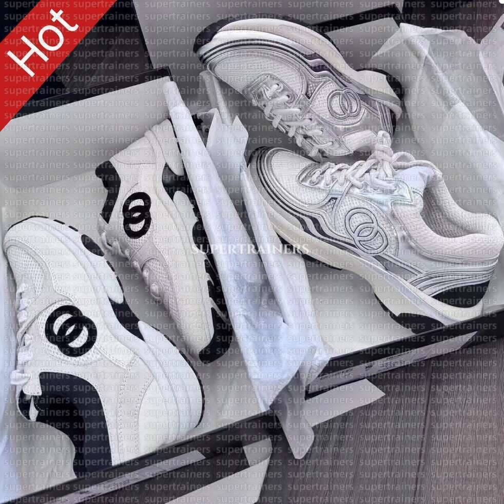 designer shoes women sneakers Channels sneakers low top casual shoes trainers shoes platform sneaker suede sneakers White Black Gold silver sneaker trainers 35-45