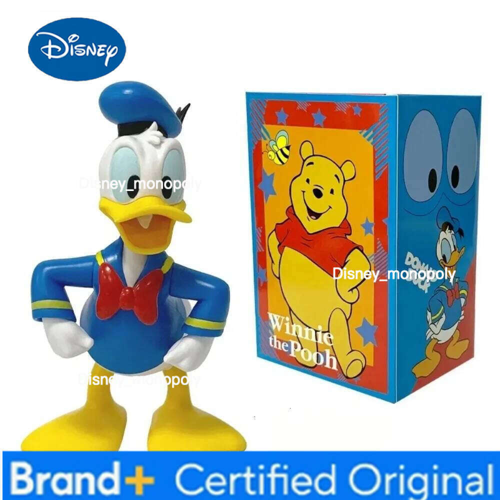 Disney 2026 New Mickey Mouse Donald Duck Winnie The Pooh Goofy Action Figure Kawaii PVC Model Doll Collection Toys H260105