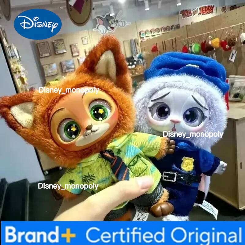Disney Zootopia 2 Blind Christmas Cute Nick Judy Action Figure Plush Vinyl Doll Mystery Box Anime Figures Cartoon Collection H260105 H260105