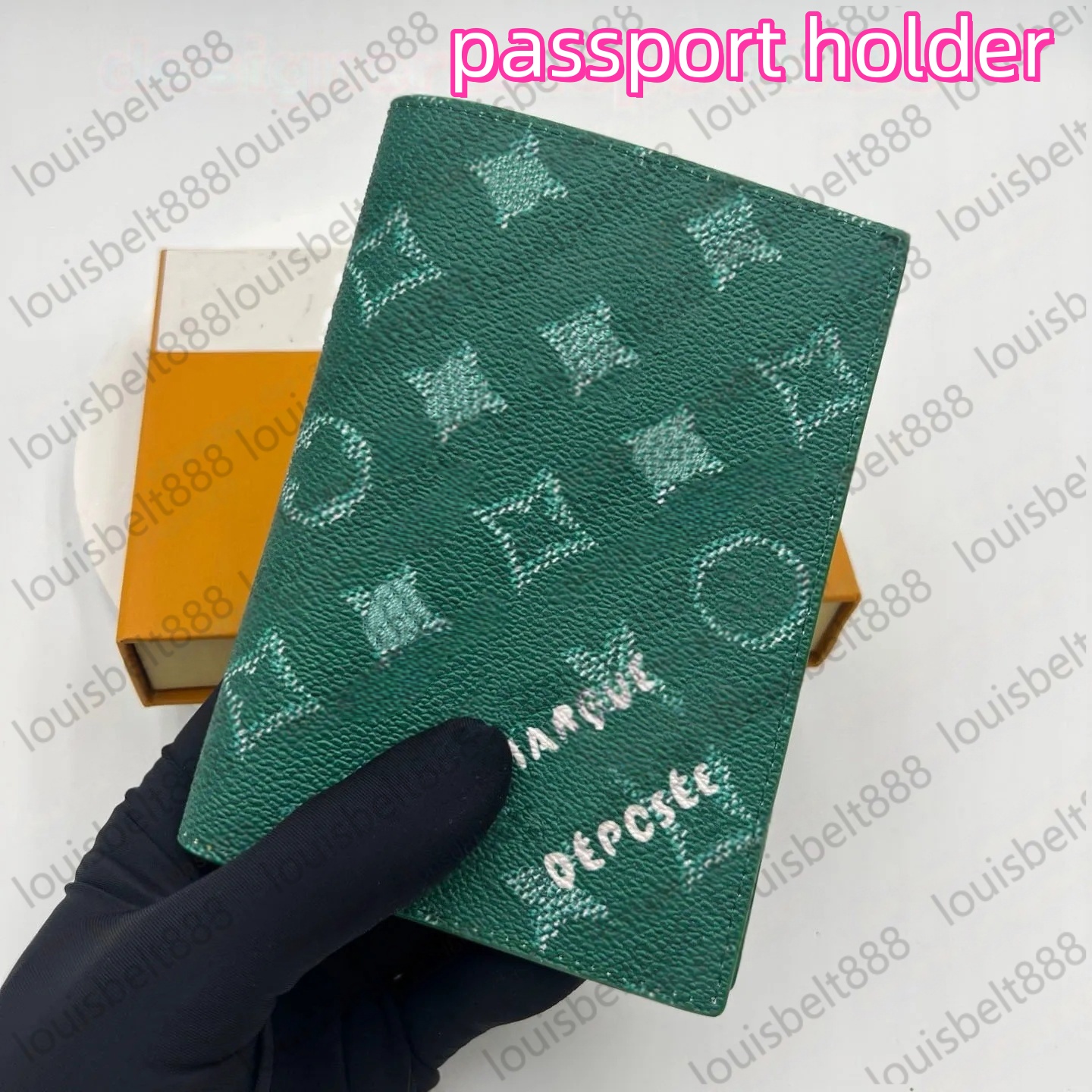 passport holder Wallets for Man Women Passport Clip Bag Designer travel Wallet Fashion Card Holders Luxury Card case high-quality Credit card holder