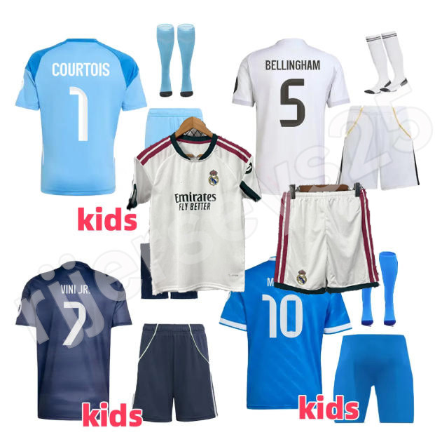 25 26 MBAPPE football shirt VINI JR TCHOUAMENI Mastantuono TRENT BELLINGHAM 2026 soccer jerseys RODRYGO kids football kits Blue White Grey