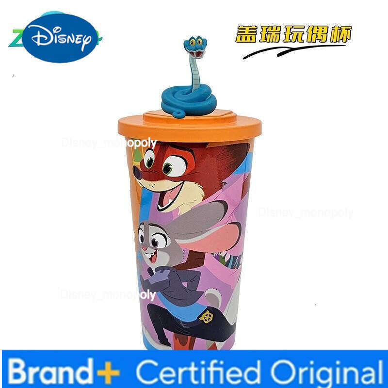 Disney New Original Zootopia 2 Official Movie Merchandise Nick Judy Cute Shaped Water Cup Anime Cartoon Toy Kawaii Trendy Gifts Decor H260105 H260105
