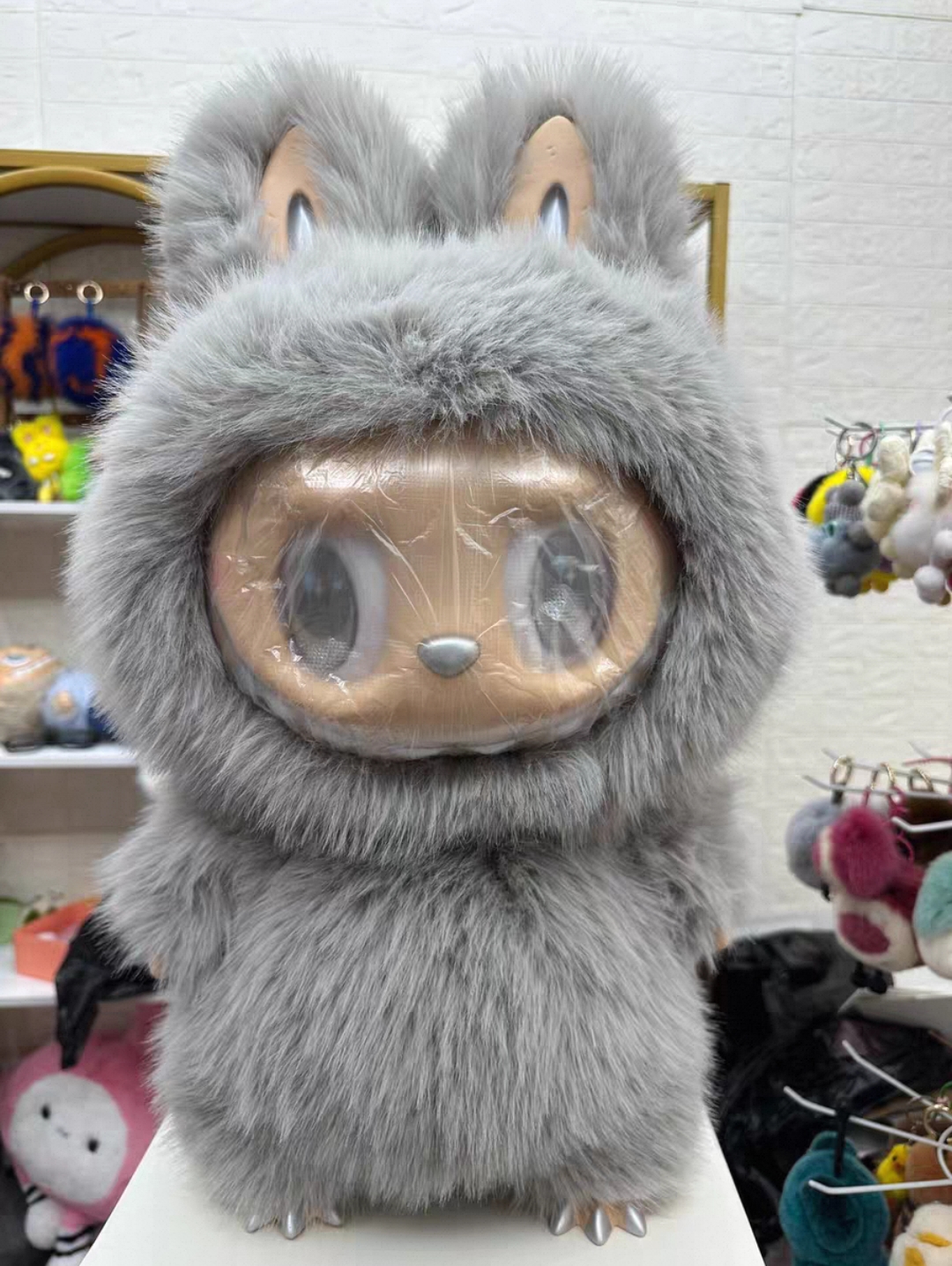 58cm labubu zimomo the MONSTERS ANGEL in CLOUDS 58cm Vinyl Face Doll QIAOWANTONG