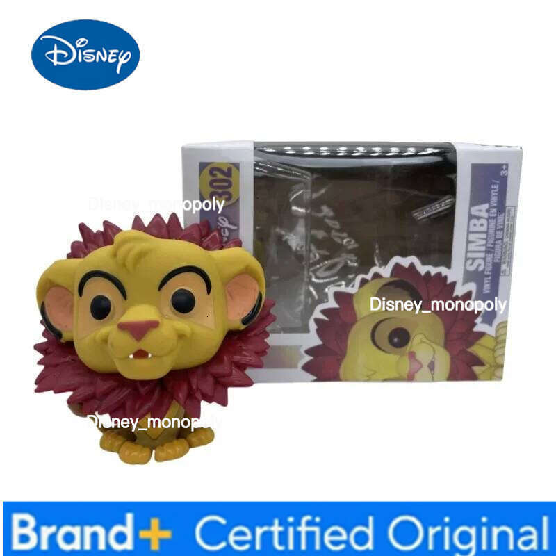 Disney High Quality King of the Jungle SIMBA #302 Desktable Decoration Popstyle Action Figure toys for Kids Xmas gift H260105