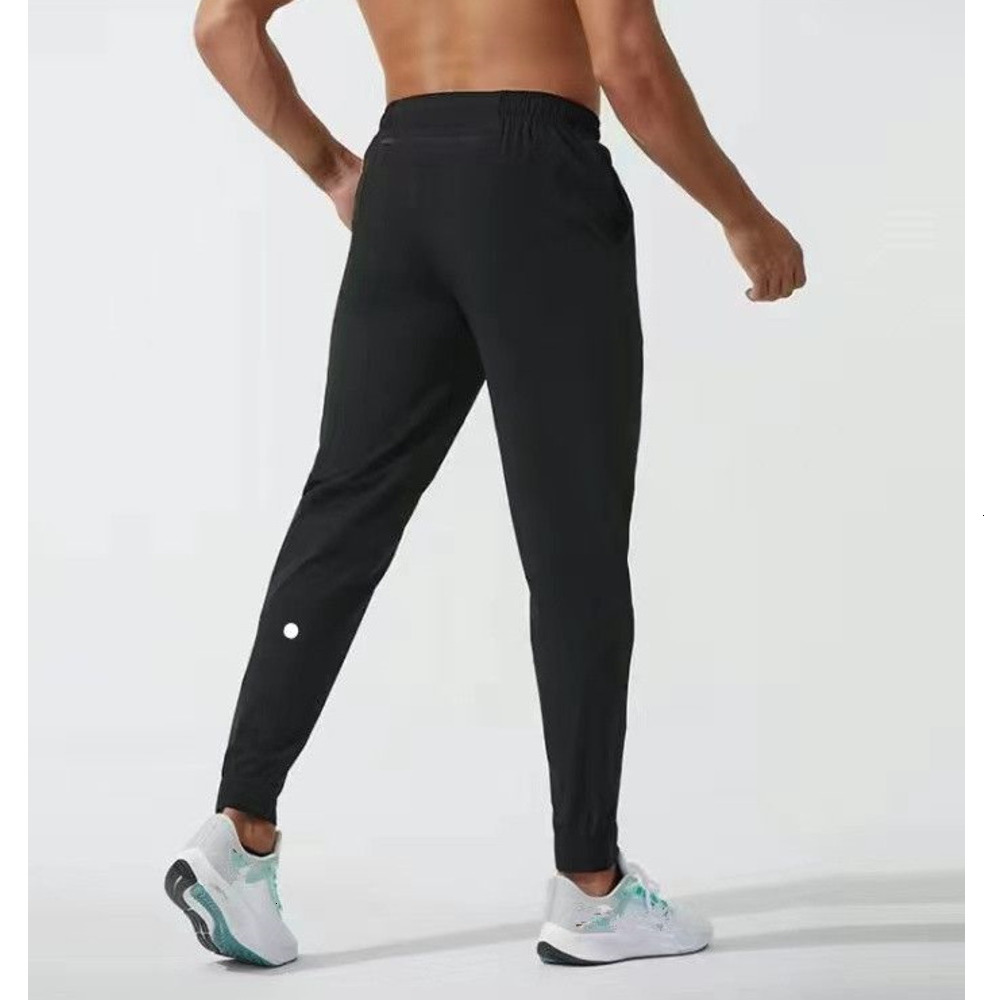 2026 Men Pants Yoga Outfit Sport Quick Dry Drawstring Gym Pockets Sweatpants Trousers Mens Casual Elastic Waist designer Fashion aritzia gujh