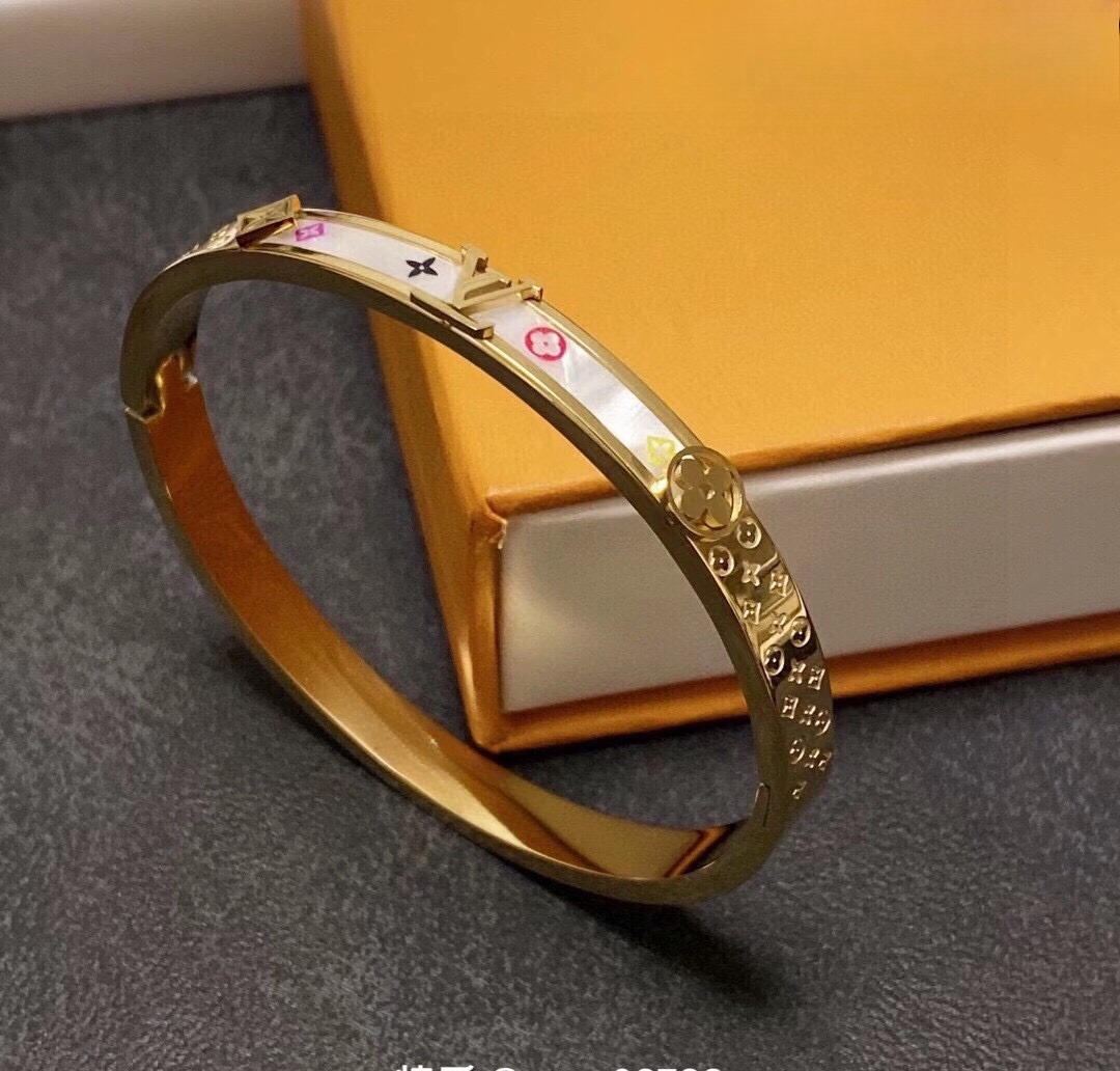 Bracelets Women Bangle Designer Jewelry Luxury Women Waistband 18K Gold Plated Bracelet Bangle Love Gift