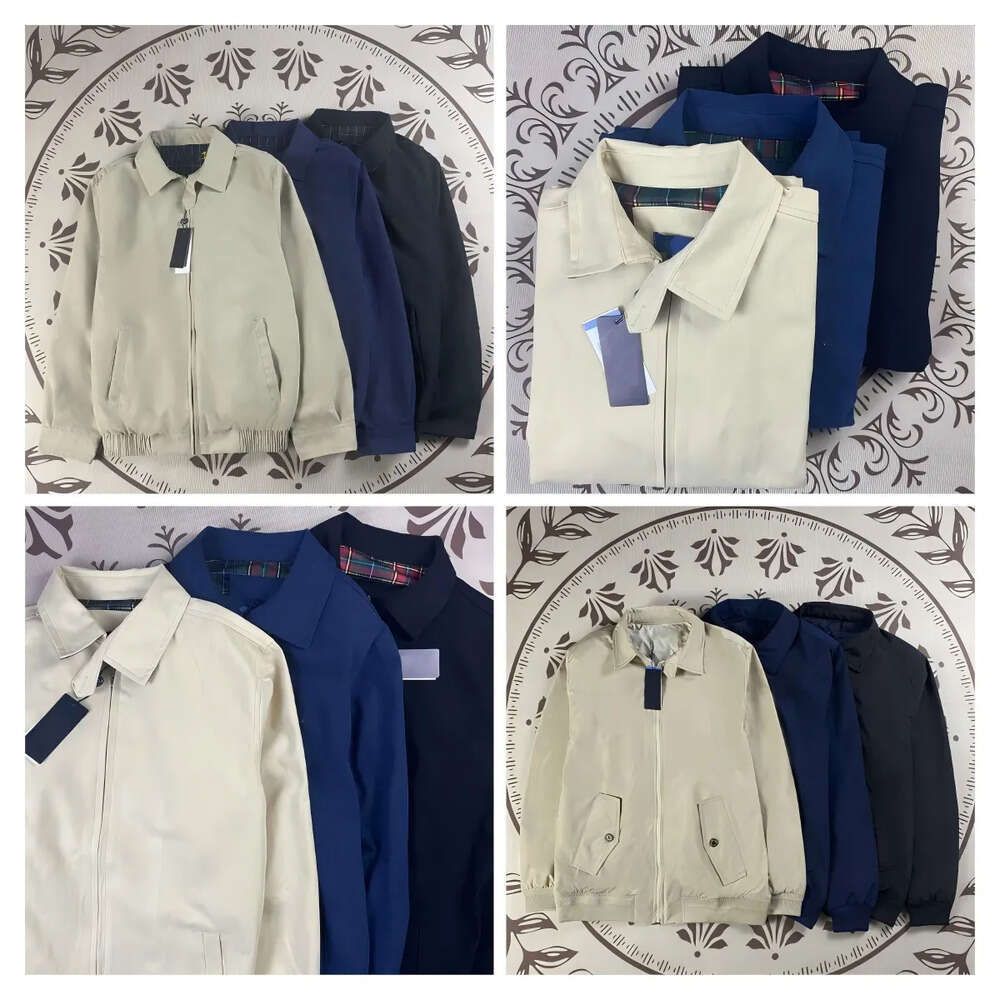 Designer Polo Jacket for Men Women 100% Cotton Lapel Collar Zip Up Coat with Horse Embroidery Vintage Casual Streetwear Top High Quality size m-2xl