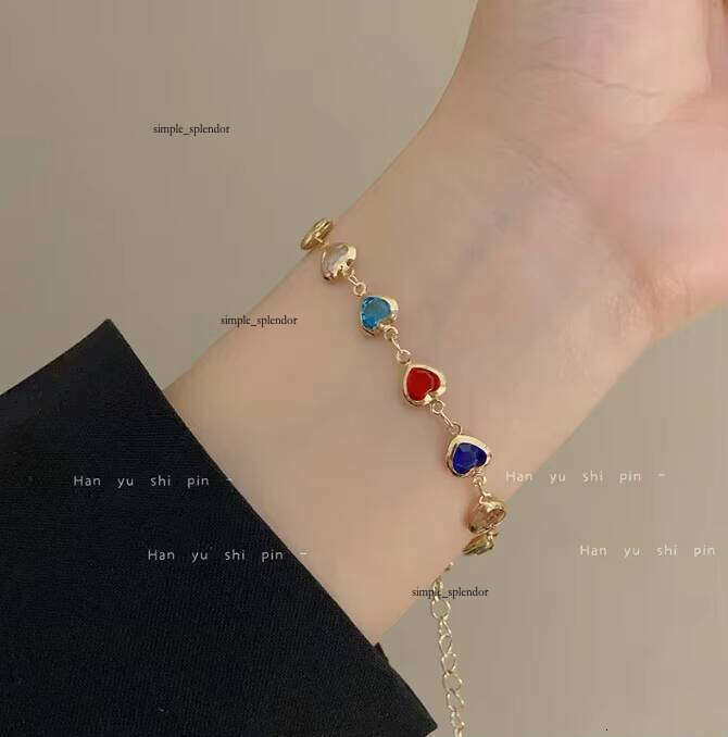 VVS Moissanite New Hot-Selling Accessories Creative Fashion for Women Charming Exquisite Chain Bracelet Jewelry Gift