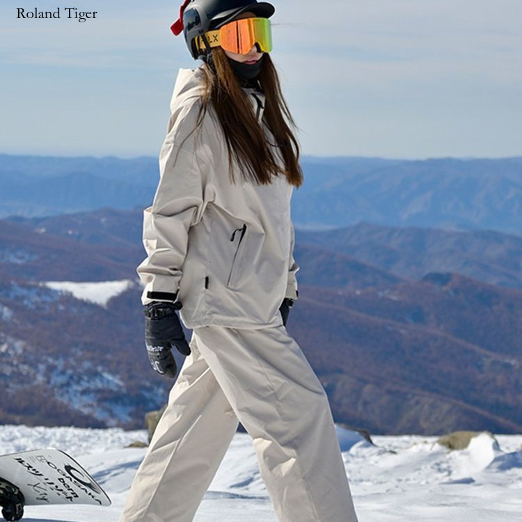 Roland Tiger Northeast -40 Degree Cold-Proof Clothing Snowboarding Suit Vintage Windproof Cold-Proof Jacket Men