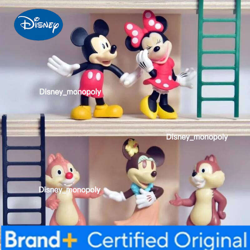 Disney Action & Mickey Mouse Minnie Retro Classic Doll Gifts Cute Cartoon Toy Anime Figures Collect Ornaments Model H260105