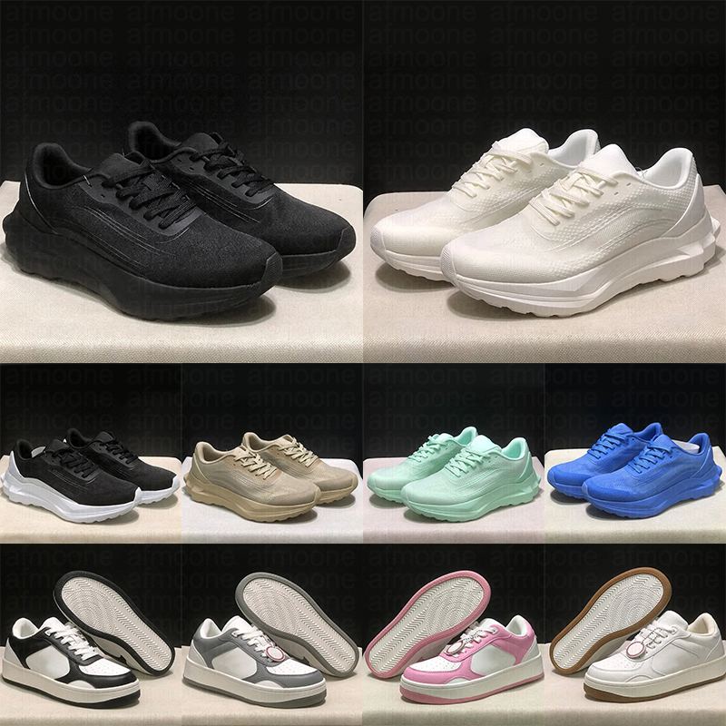 Men women designer shoes runner yoga recovery mode outdoor lightweight trainers sunset chaussure white black blue pink sports sneakers