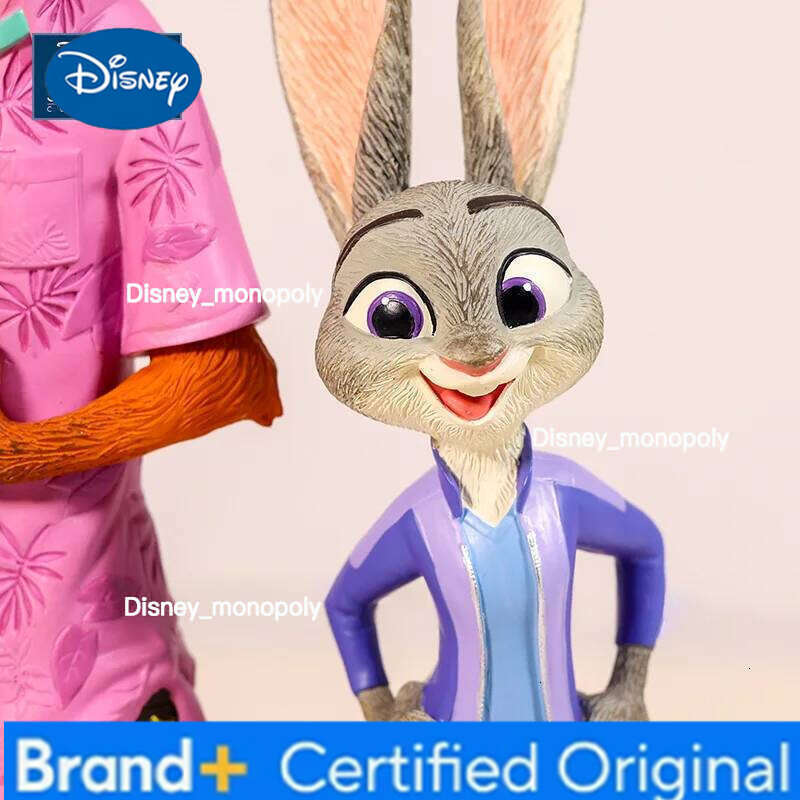 Disney New Zootopia 2 Figure Anime Judy Hopps And Nick Wilde Action Figurine Model Doll Collection Pvc Statue Toys H260105 H260105