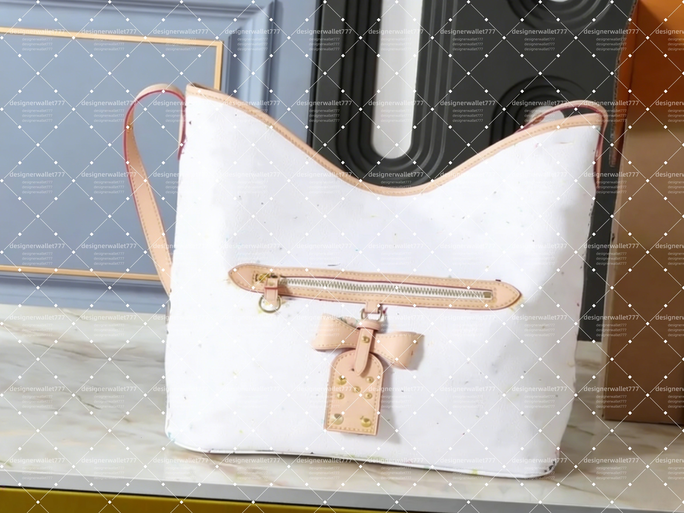 Womens designer bags Ladies lineup leather Shoulder Crossbody Bags Designer wallet Takashi Murakami M27582 school bag Genuine Leather Shopping Bag 10A M27335