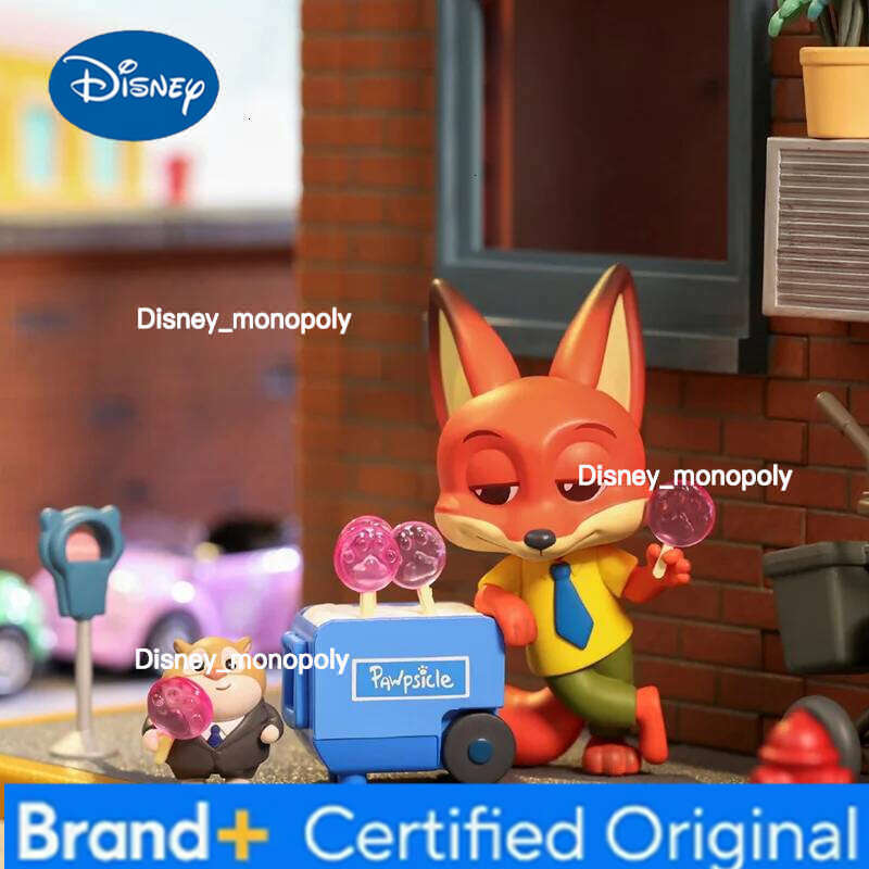 Disney Zootopia Judy Nick Flash Finnick Chief Bogo Action Toys Zootropolis Figure Doll for Kids H260105 H260105