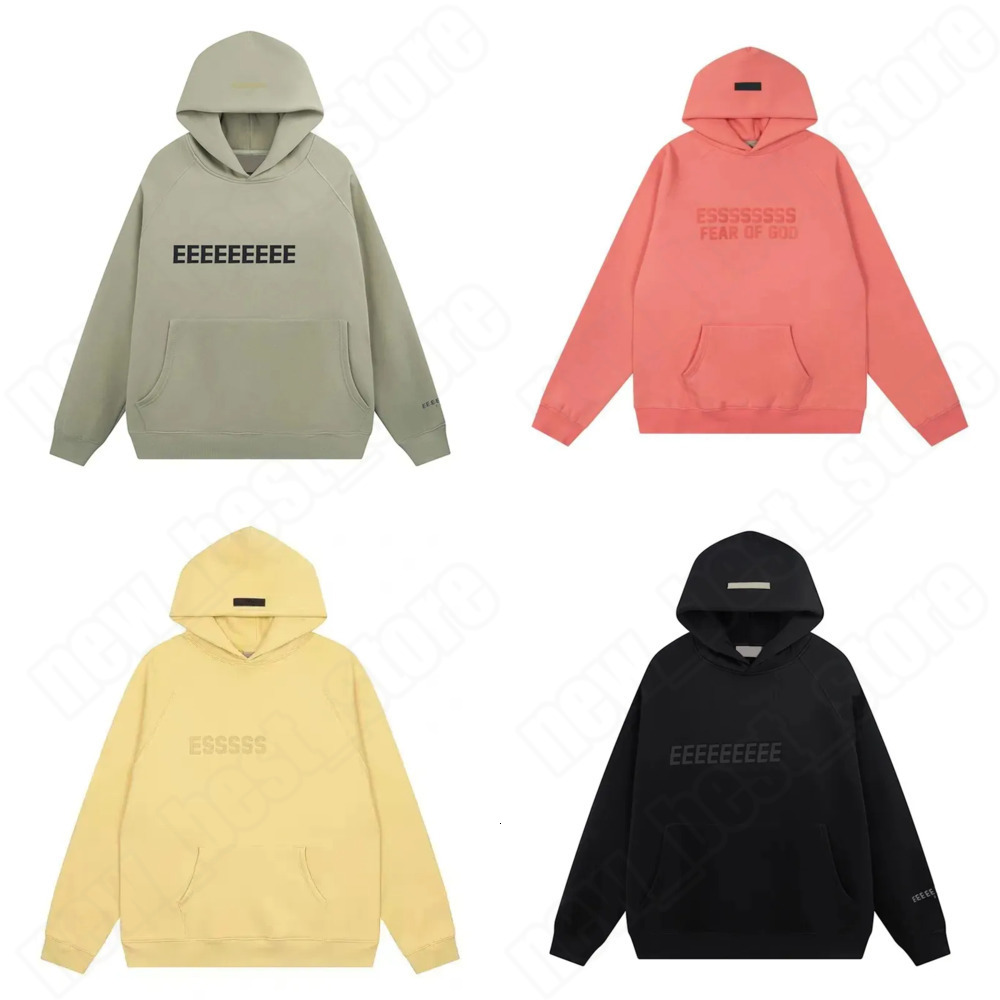 2026 Warm Designer Hoody Hooded Hoodies Mens Women High Quality Streetwear Pullover essential Sweatshirts Loose Jumper Tops Reflective Clothings XS-XXL