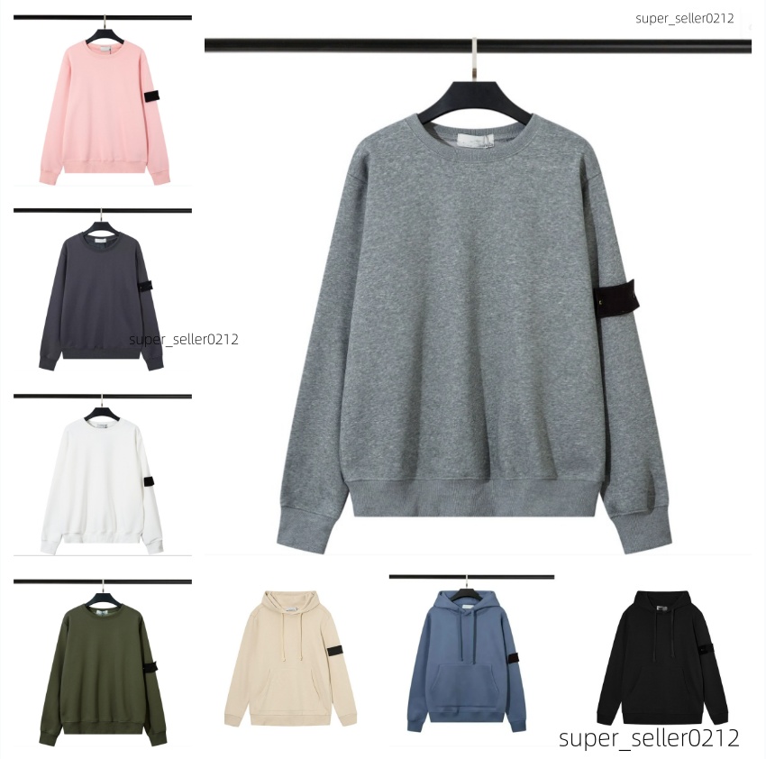 stonelys islandlys hoodie designer high quality clothes Mens Sweatshirt Brand Casual Pullover New Black Womens Long Sleeve Sweater Jackets Top stonehoody S-3XL
