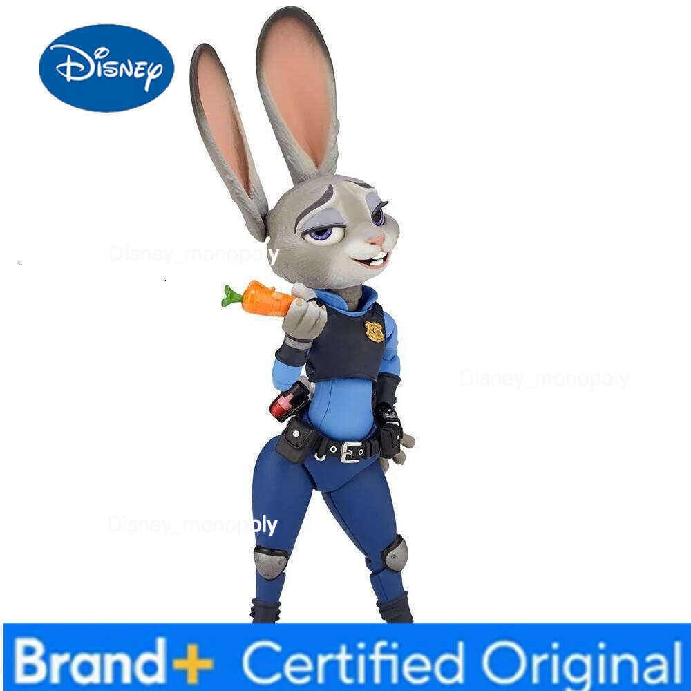 Disney In Stock Original Kaiyodo Zootopia - Judy Hopps Anime Action Figure Model Decoration Collection Series Gifts Toys H260105 H260105