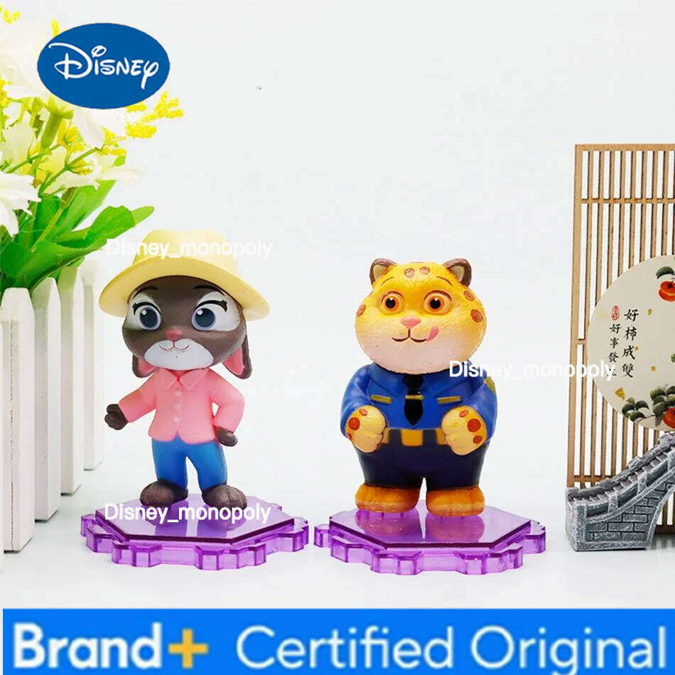 Disney 6PCS Figurines - PVC Desktop Judy Nick Exquisite Version Model Decor | Anime Merch & Perfect Holiday Gift Zoo-2 H260105 H260105