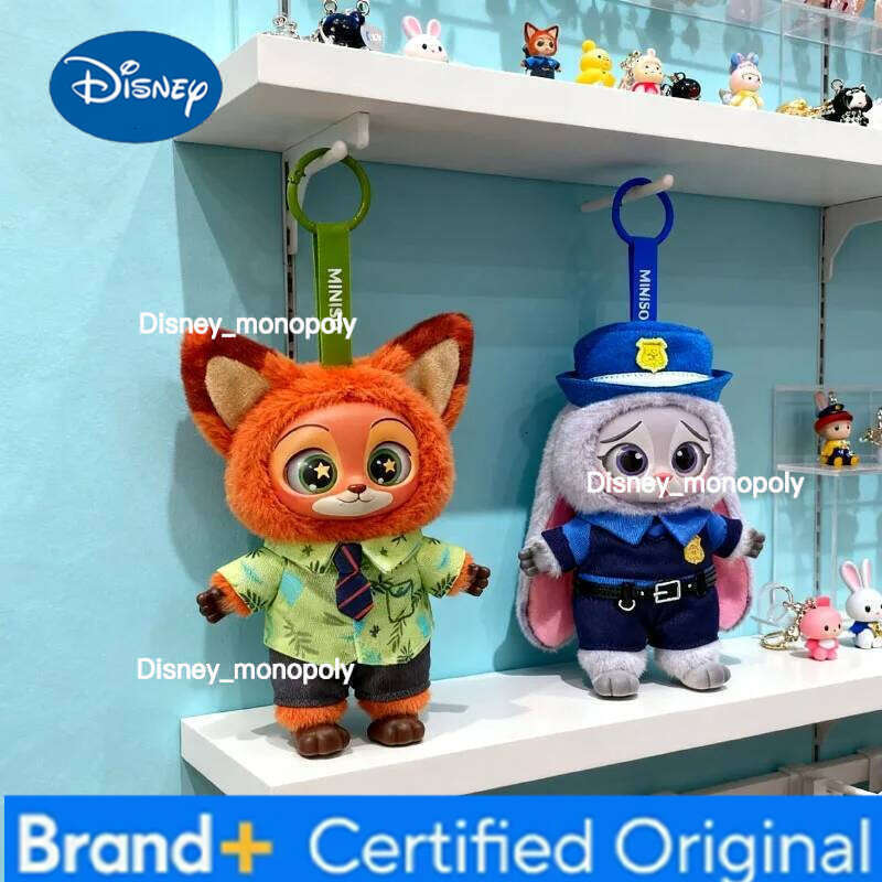 Disney Zootopia 2 Blind Christmas Cute Nick Judy Action Figure Plush Vinyl Doll Mystery Box Anime Figures Cartoon Collection H260105 H260105