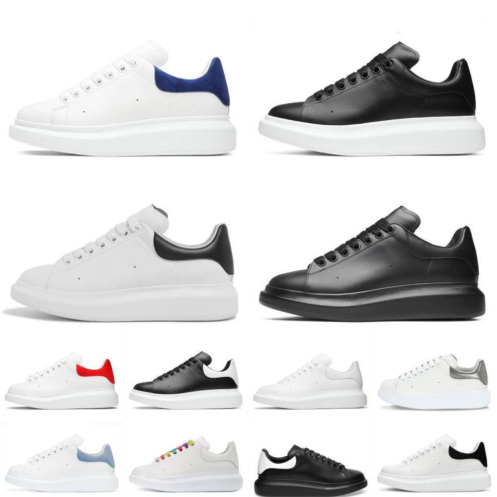 Designers Leather Oversized Suede Casual Shoes Trainers Mens Women Triple White Black Blue Rubber Sole Luxury Italian Brand Platform Velvet Espadrilles Sneakers