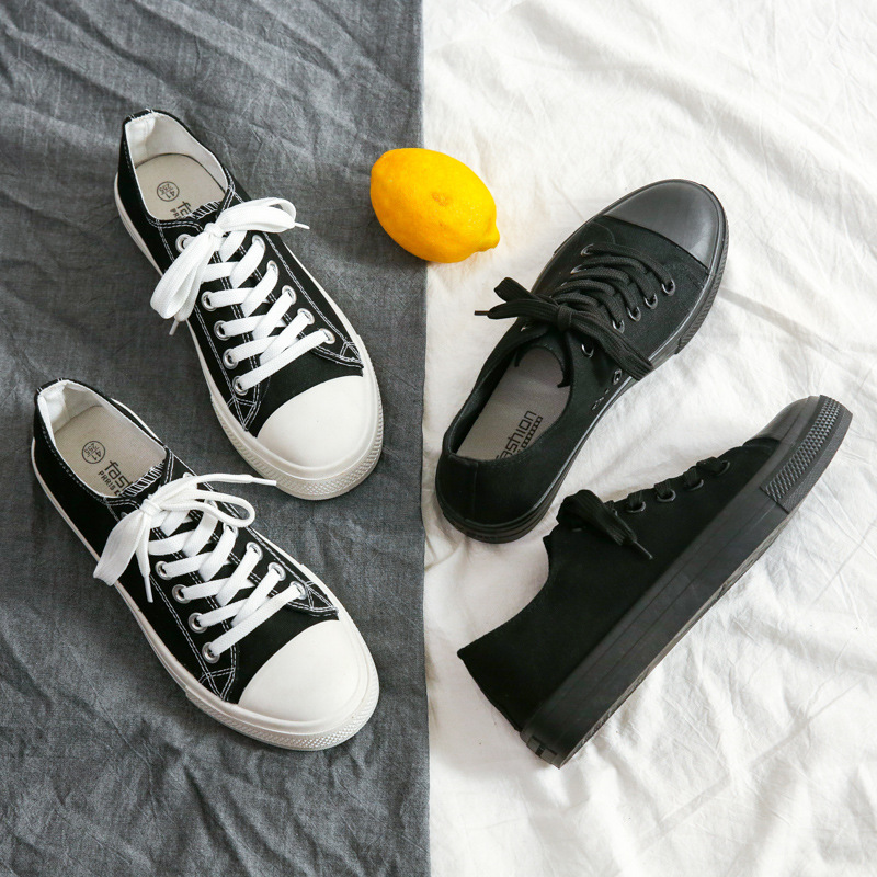 High-top for Women Spring and Autumn New Student Korean Version Couple Style Trendy Harajuku Men's NEW Shoes Comfortable Ins Sneakers