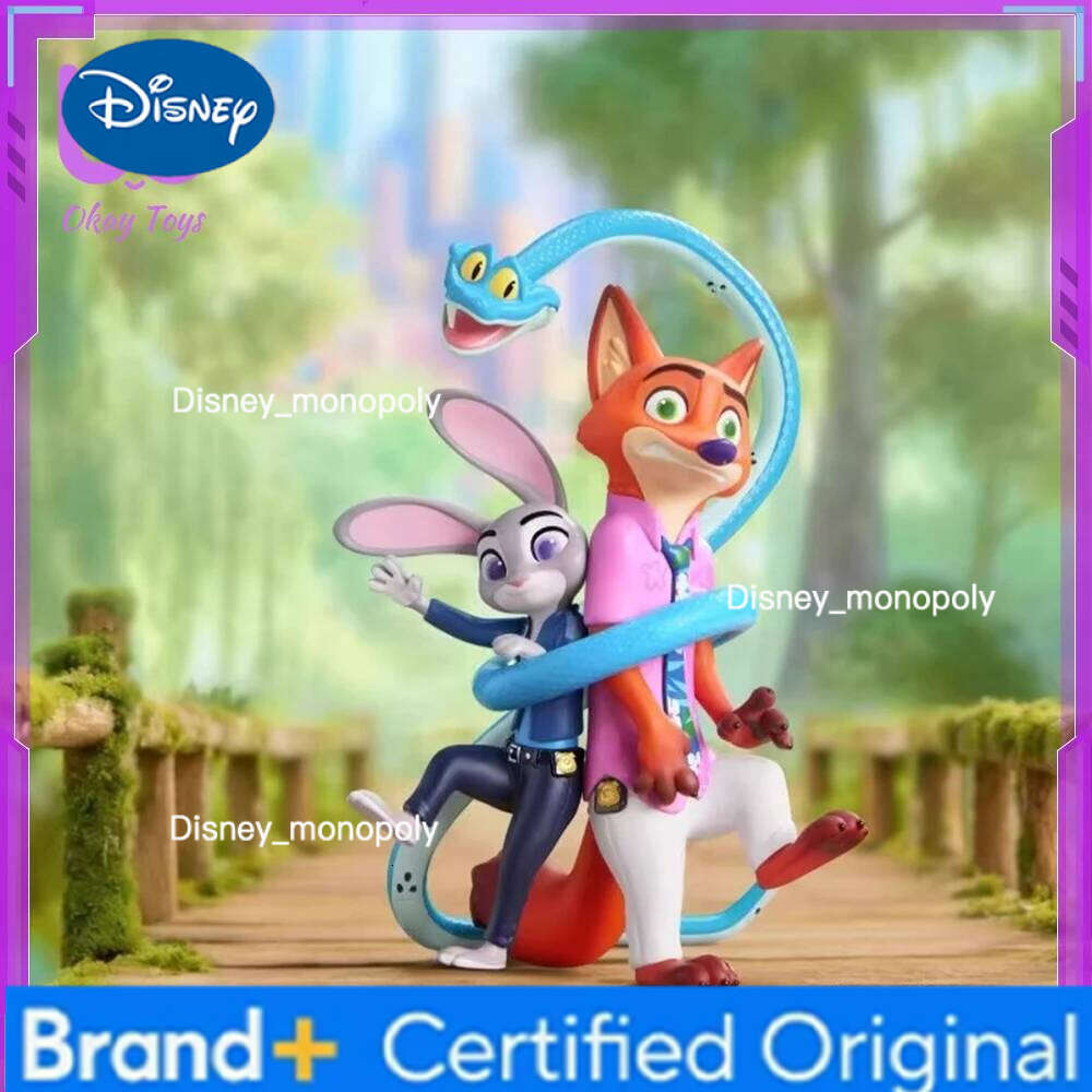 Disney Zootopia Blind Box Genuine Zootopia New Journey Series Mysterious figures kawaii blind box Halloween gifts toys H260105