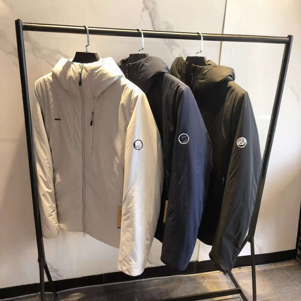 New Cotton Coat Men And Women Hooded Autumn Winter Jacket Solid Color