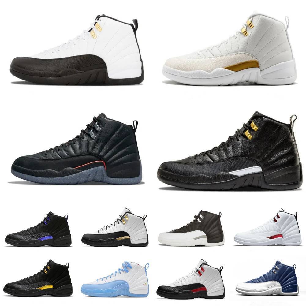 Jump Mens J12 12 Taxi Basketball Shoes Trainers Retroes 12S Black The Master Cherry Twist Sports Shoe Utility Gamma Blue Outdoor Fiba PlayoffsS Royaltys Sneakers