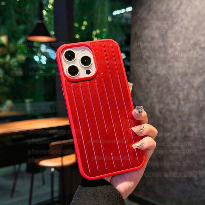 Rimowaa Designer Phone Case Rimova RIM Phonecase Coque Luxe Apple 17 Promax Iphone15pro Striped Cartera Mujer Personalized Cover Anti-fall Card Holder Luxury