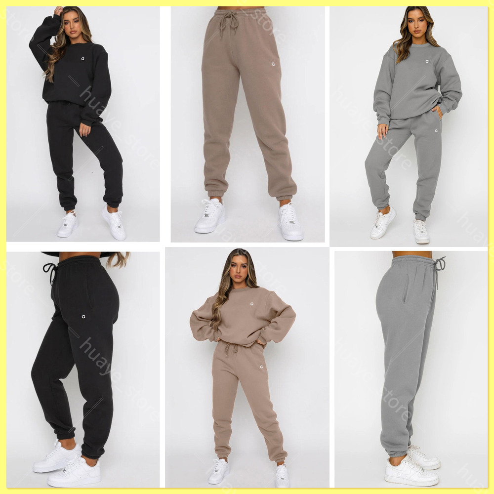 Alonessitys Tracksuit Women Sporty Fiess Set Tracksuit Letters Print Sleeve Bandage Tops And Skinny Long Sweat Pants Matching Sets Club Outfit Suit b32 35 33 68