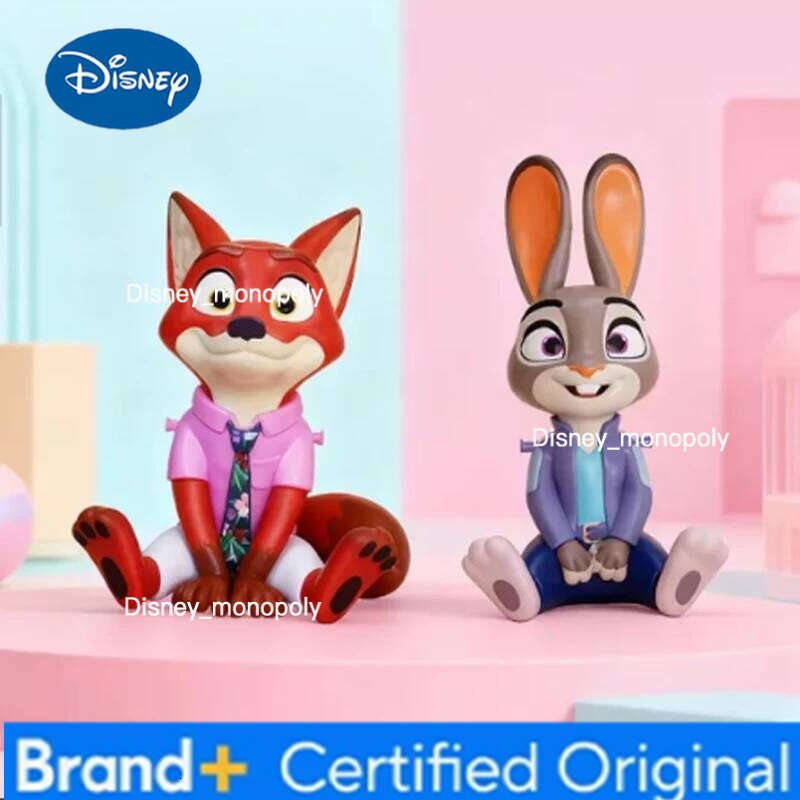 Disney New Original Zootopia 2 Official Movie Merchandise Nick Judy Cute Shaped Water Cup Anime Cartoon Toy Kawaii Trendy Gifts Decor H260105 H260105
