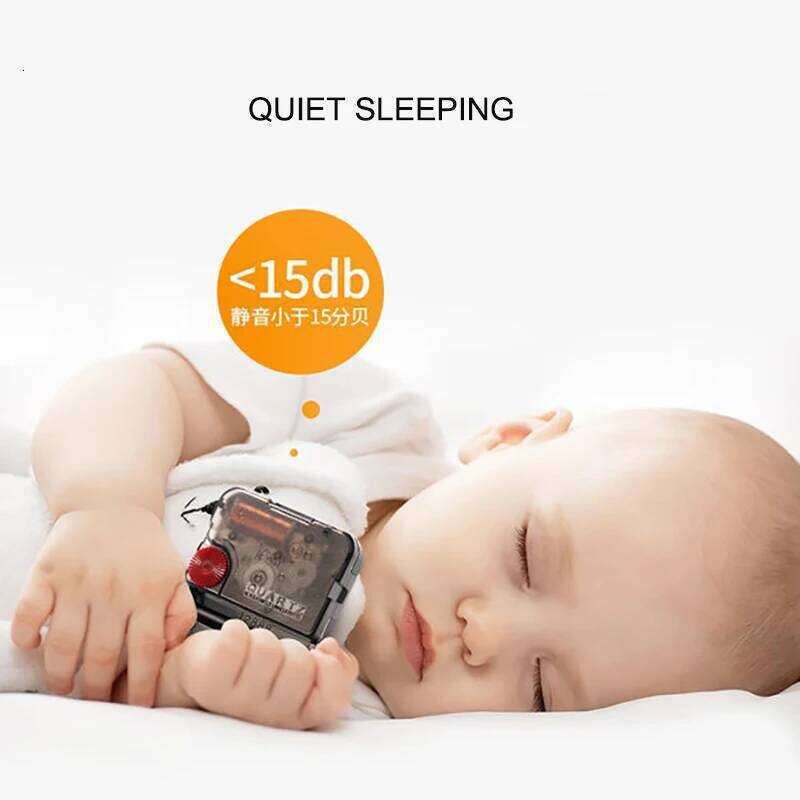 Cartoon Tail Swinging Cute Cat Wall Decoration Black Brief Clocks Glass Mirror Surface 2D Silent Clock 26H0105