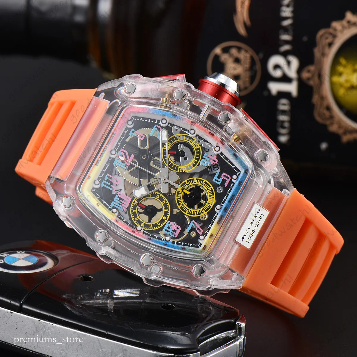 Richaly Rd Millies Watch Designer Watch Functional Watch Business Wear And Outdoor Travel With High Aesthetic Waterproof Trendy Fashion Richard Mill Watch 79D