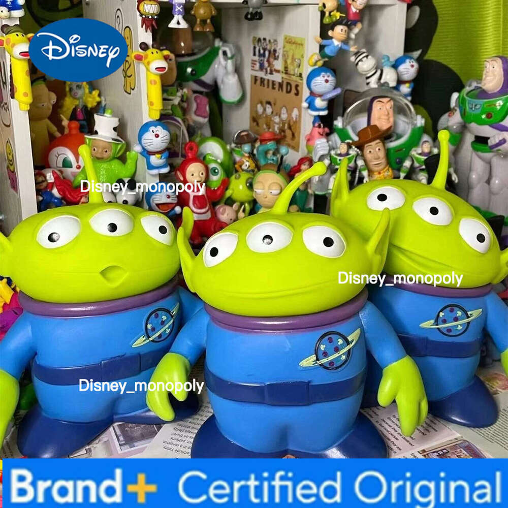 Disney 15CM Story Woody Buzzlightyear Green Aliens Doll Figure Anime Decoration Collection Toy Model for Children Gift H260105