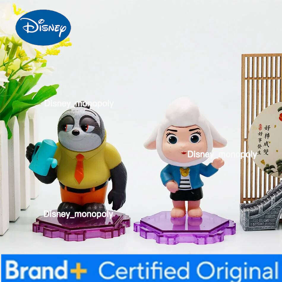 Disney 6PCS Figurines - PVC Desktop Judy Nick Exquisite Version Model Decor | Anime Merch & Perfect Holiday Gift Zoo-2 H260105 H260105