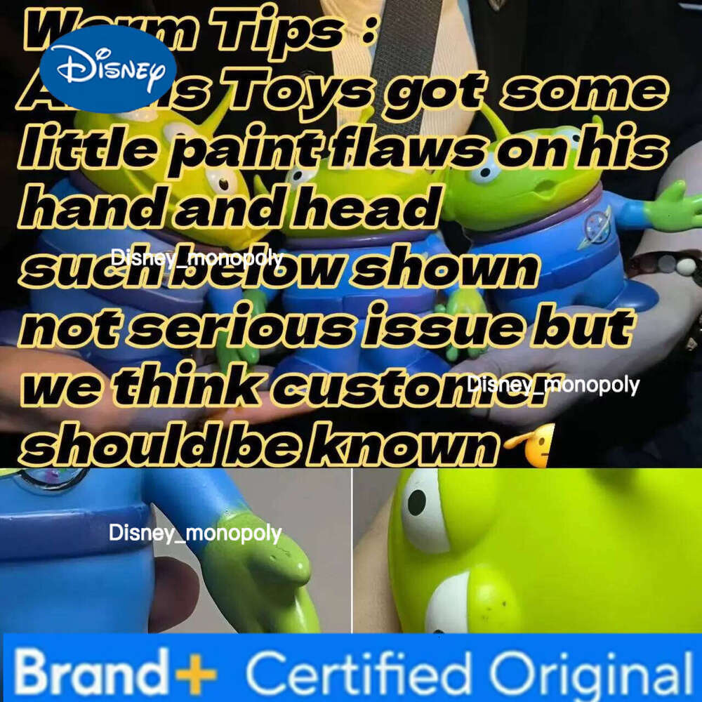 Disney 15CM Story Woody Buzzlightyear Green Aliens Doll Figure Anime Decoration Collection Toy Model for Children Gift H260105