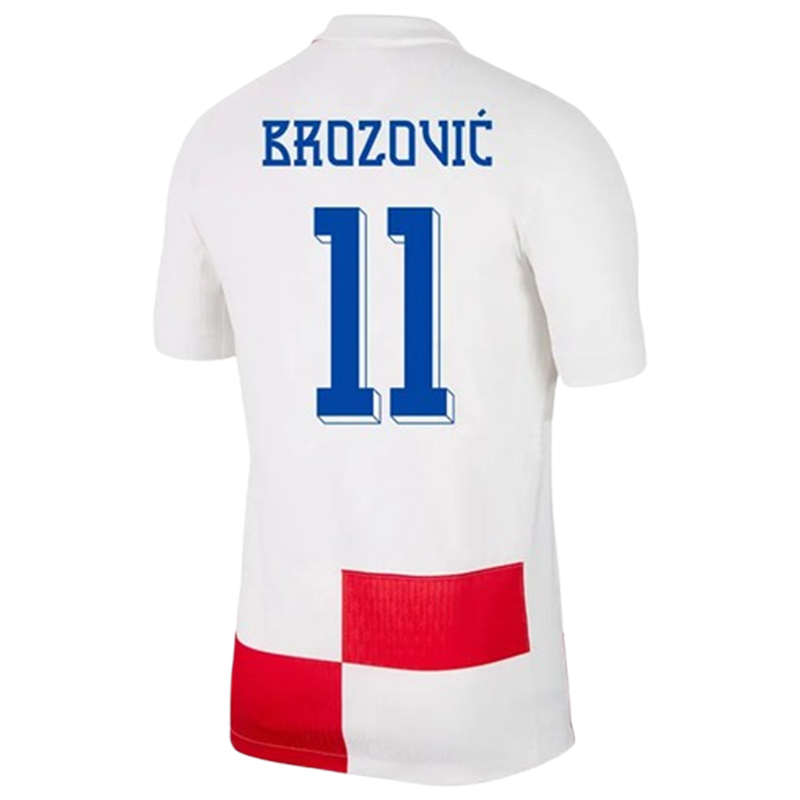 25 26 Euro Croatia Soccer Jersey Cup New 2025 2026 Croatie National Team Football Shirt Men Kids Kit Set Home White Away Blue Men Uniform MODRIC KOVAC