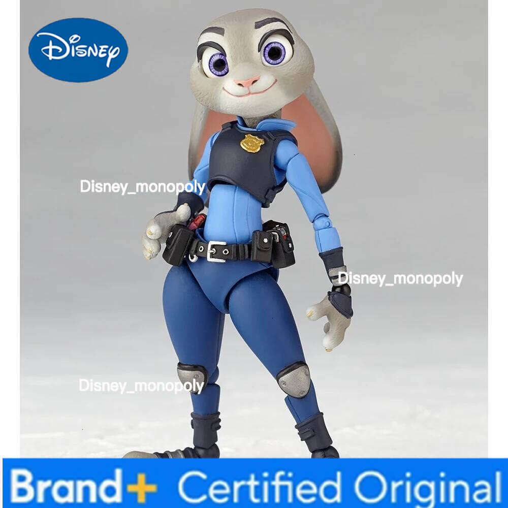 Disney In Stock Original Kaiyodo Zootopia - Judy Hopps Anime Action Figure Model Decoration Collection Series Gifts Toys H260105 H260105
