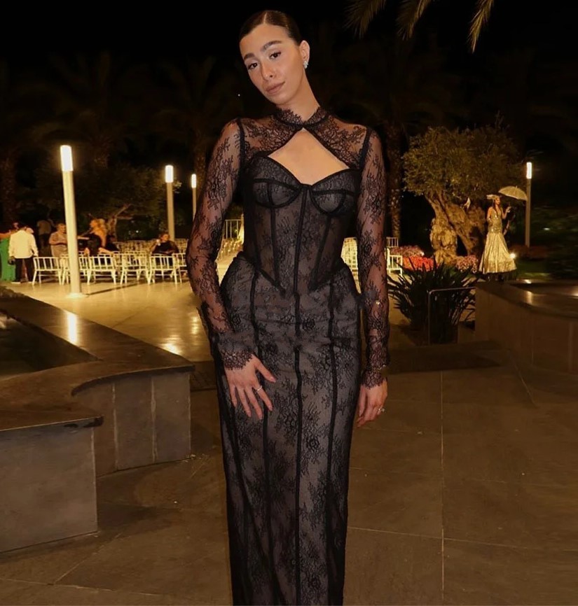 Modern Black Prom Party Dress 2026 With Jacket Lace Sweetheart Silt Long Evening Birthday Formal Gowns Robe De Soiree Vestidos Para Eventos