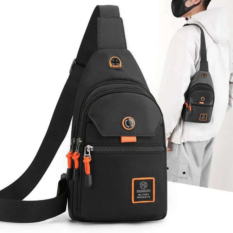 Bags Outdoor Leisure Waterproof Shoulder Crossbody Large Space Travel Chest Men Practical Durable Sling Bag